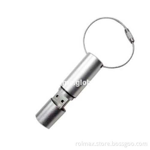 Promotional Gifts Metal Usb Stick with key chain
